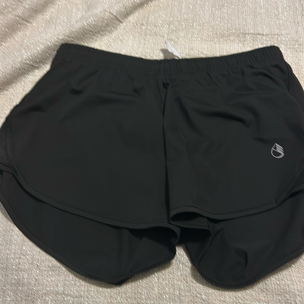 Icuzone  women, black shorts